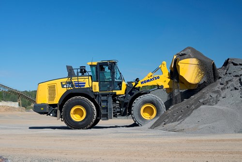 Komatsu WA475-10 Lastikli Yükleyicinin Gücüne Ulaşmak Şimdi Çok Daha Avantajlı!