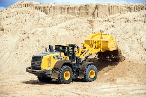 Komatsu WA475-10 Lastikli Yükleyicinin Gücüne Ulaşmak Şimdi Çok Daha Avantajlı!