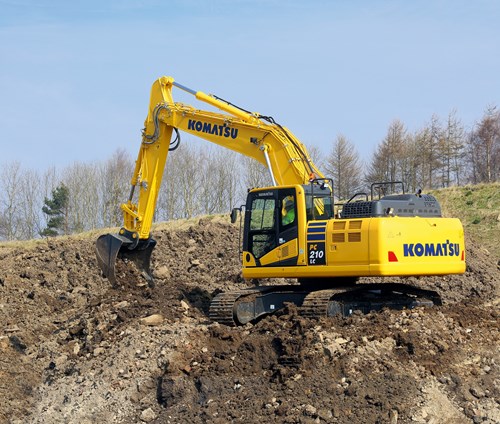 Komatsu PC210LC-11E0 Paletli Ekskavatörlerde 0 Faiz Avantajı Sunuluyor!