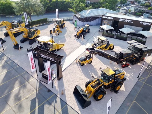 Marubeni Dağıtım ve Servis, KOMATEK 2026’da Komatsu ve Bomag ile Gücünü Sergiliyor!